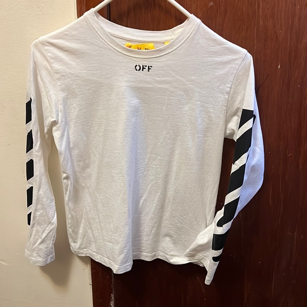 Off White Size 10 shirt/sweat pants…size 12 hoodie